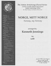 Norge Mitt Norge SATB choral sheet music cover